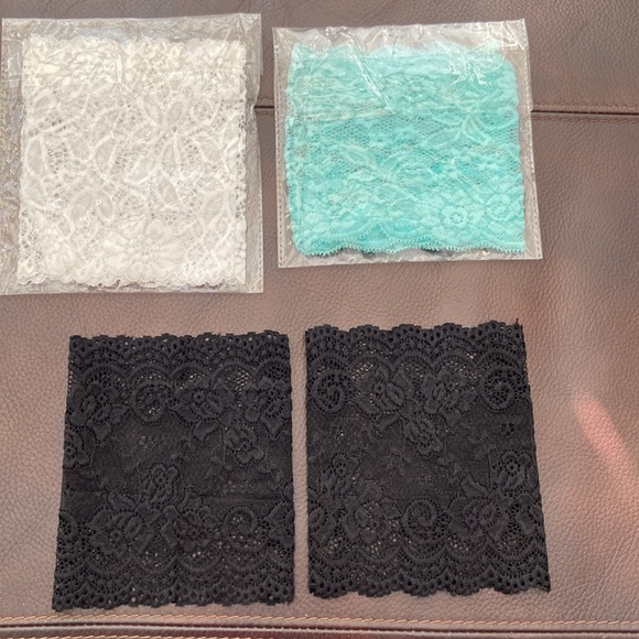3 pairs of ladies NWT lace boot cuff. These are great to wear as an accent. - Picture 2 of 4